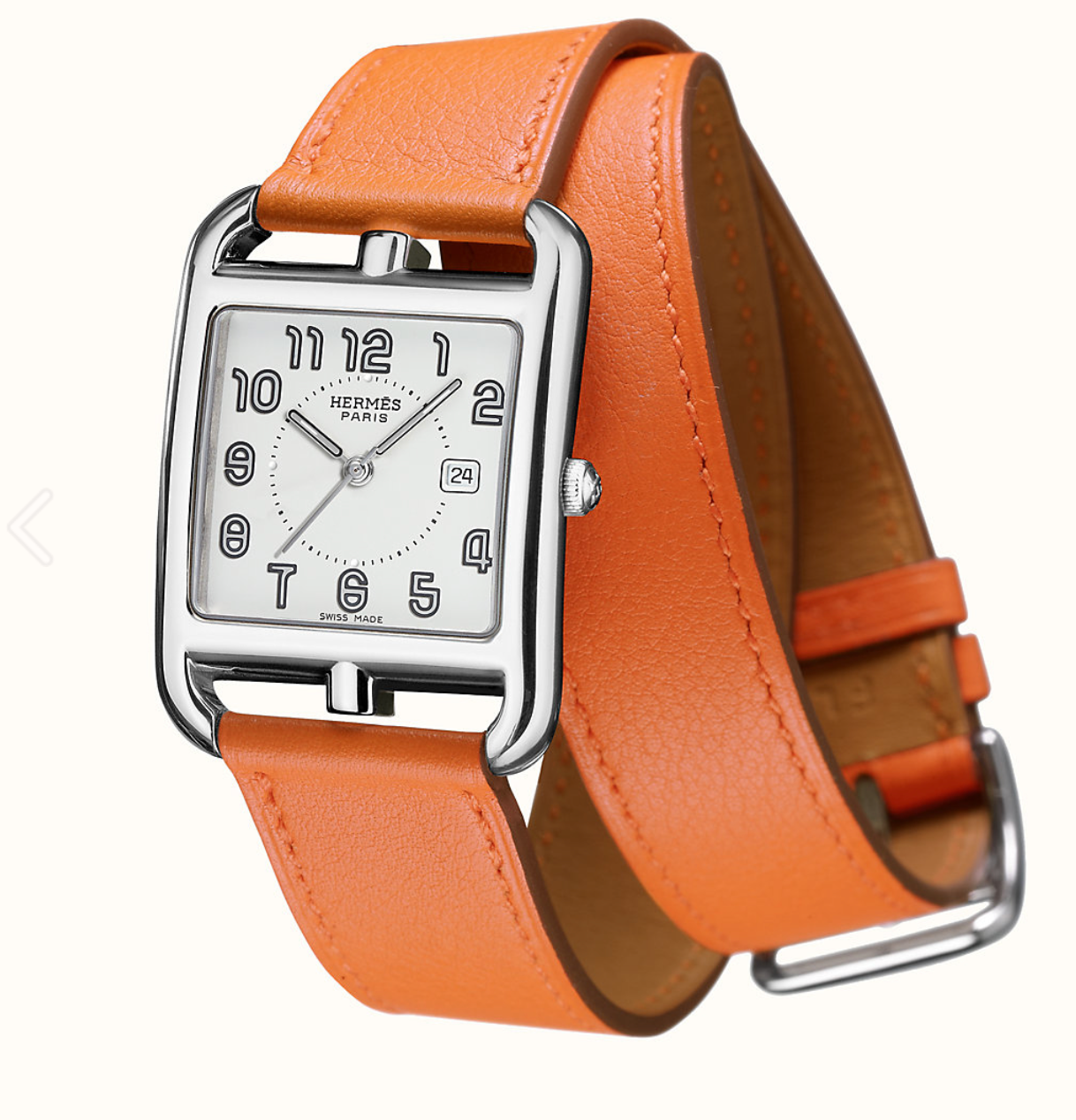 Hermes CAPE COD WATCH, 29 x 29 mm – Rickie Rocks Jewels